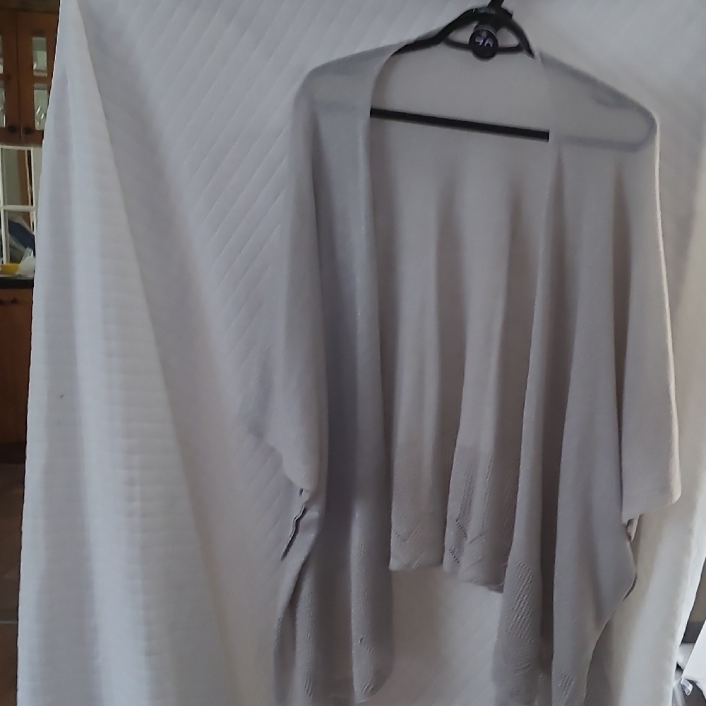 #70 Sz M Cejon Silver And Grey Cover Up
